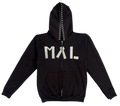 MAL ZIP-UP HOODIE